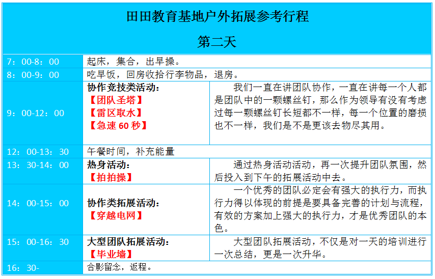 武汉拓展，武汉户外拓展，田田教育基地拓展