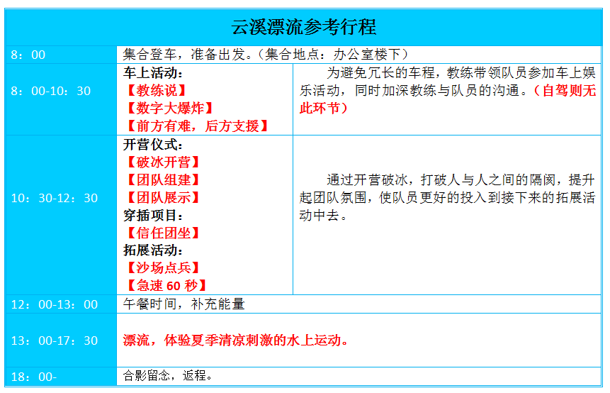 云溪漂流，武汉漂流，武汉拓展，武汉户外拓展