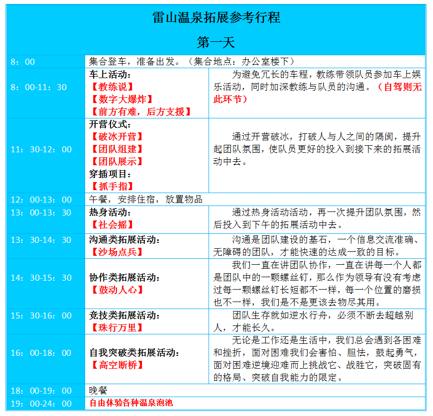 大冶雷山温泉拓展，武汉温泉，武汉拓展，武汉户外拓展