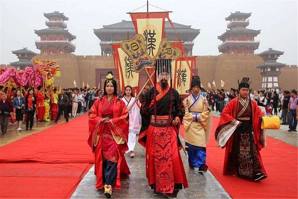 中国汉城汉宫景区 中国汉城汉宫景区